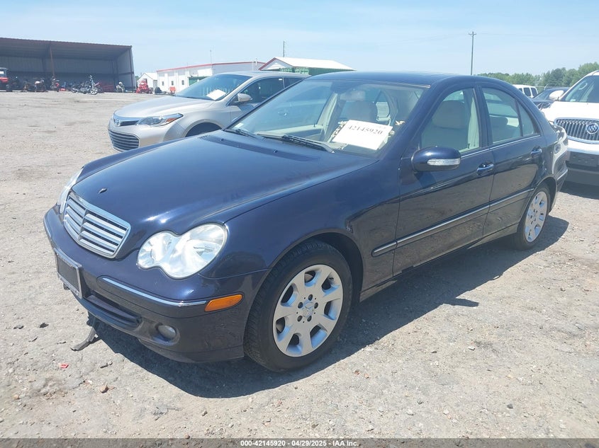 2006 MERCEDES-BENZ C 280 VIN: WDBRF54J76A869895