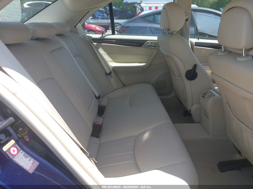 2006 MERCEDES-BENZ C 280 VIN: WDBRF54J76A869895