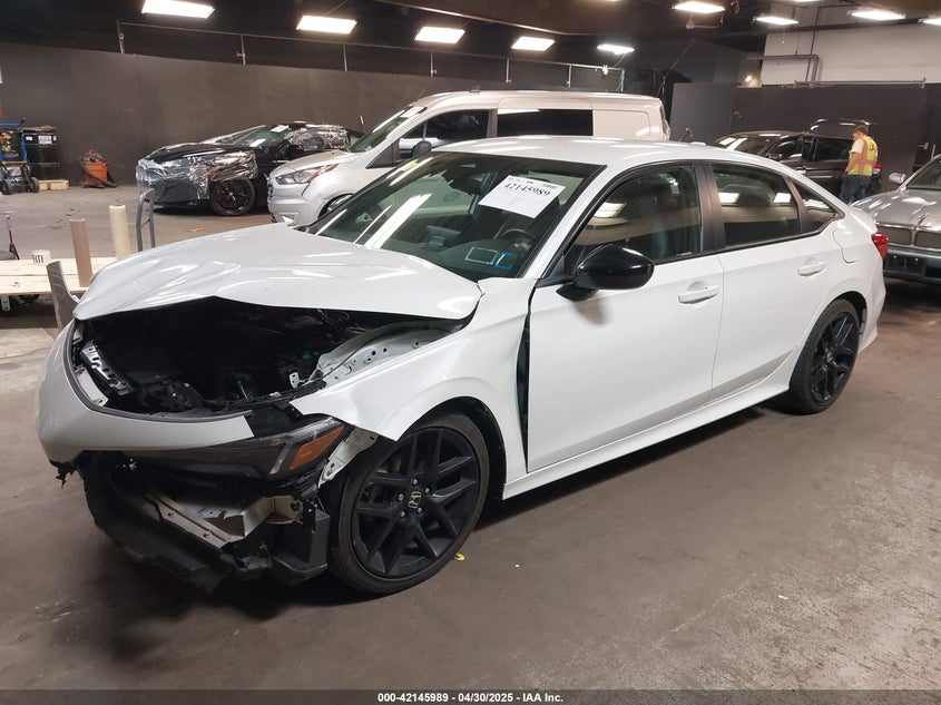 2022 HONDA CIVIC VIN: 2HGFE2F54NH554639