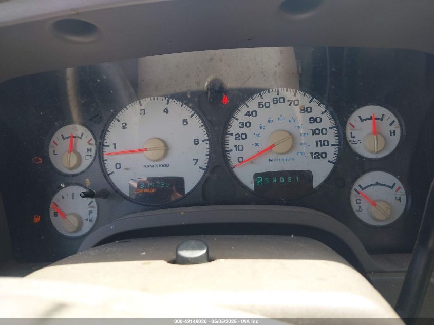 2005 Dodge Ram 1500 Slt/Laramie VIN: 1D7HA18DX5S141348 Lot: 42146030