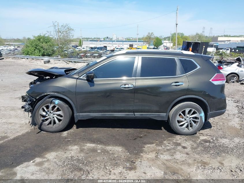 2014 Nissan Rogue Sl VIN: 5N1AT2MV4EC860238 Lot: 42146193