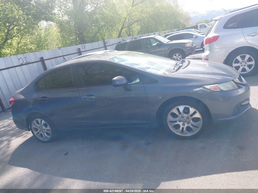 2013 HONDA CIVIC VIN: 19XFB2E52DE056295