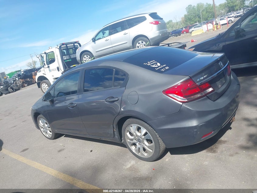 2013 HONDA CIVIC VIN: 19XFB2E52DE056295