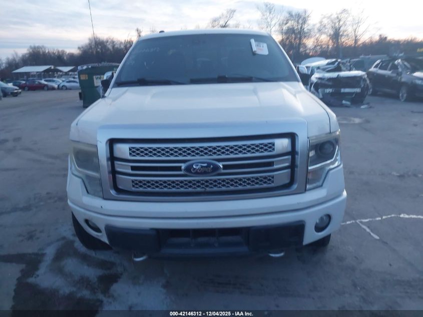 2013 Ford F-150 Platinum VIN: 1FTFW1ETXDFB20554 Lot: 42146312