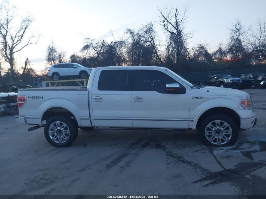 2013 Ford F-150 Platinum VIN: 1FTFW1ETXDFB20554 Lot: 42146312