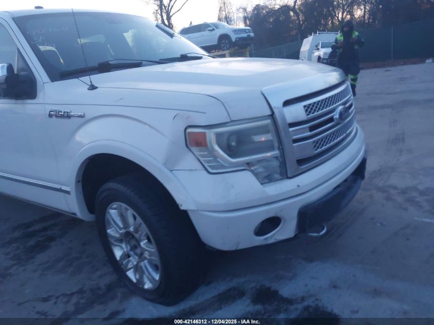 2013 Ford F-150 Platinum VIN: 1FTFW1ETXDFB20554 Lot: 42146312