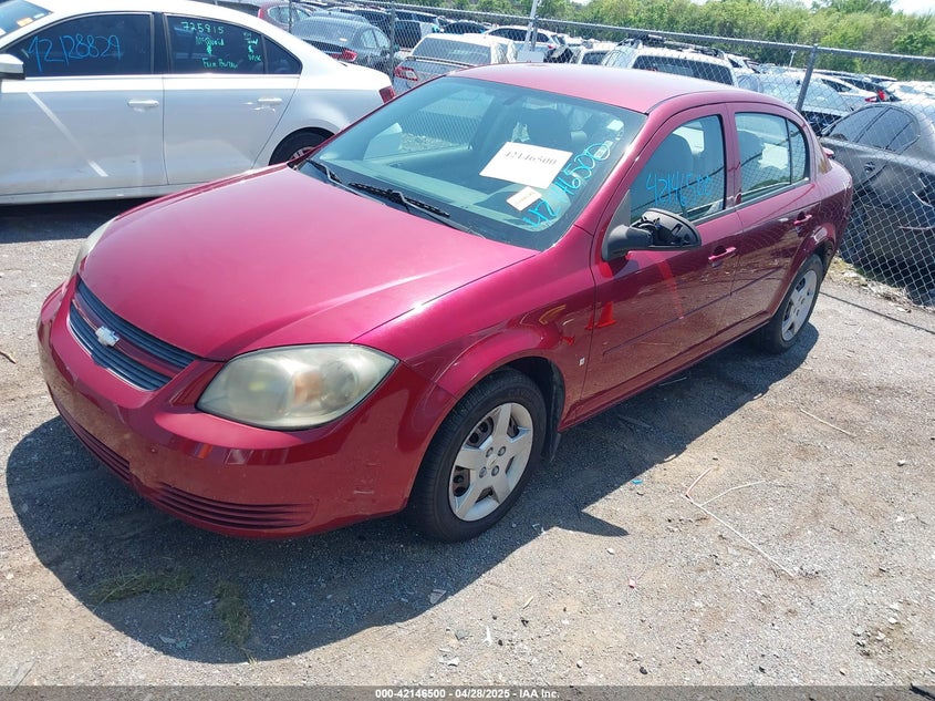 2008 CHEVROLET COBALT VIN: 1G1AL58F887212836
