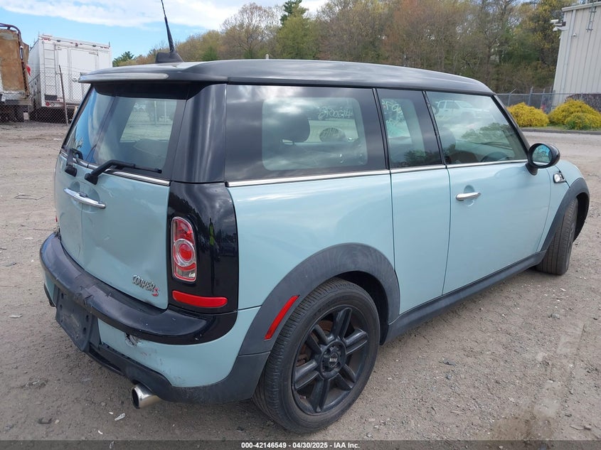 2013 MINI CLUBMAN VIN: WMWZG3C53DTY32915