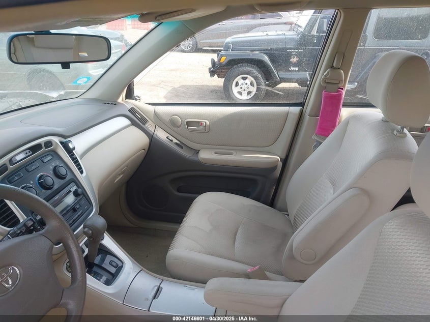 2007 TOYOTA HIGHLANDER VIN: JTEHD21A970046538