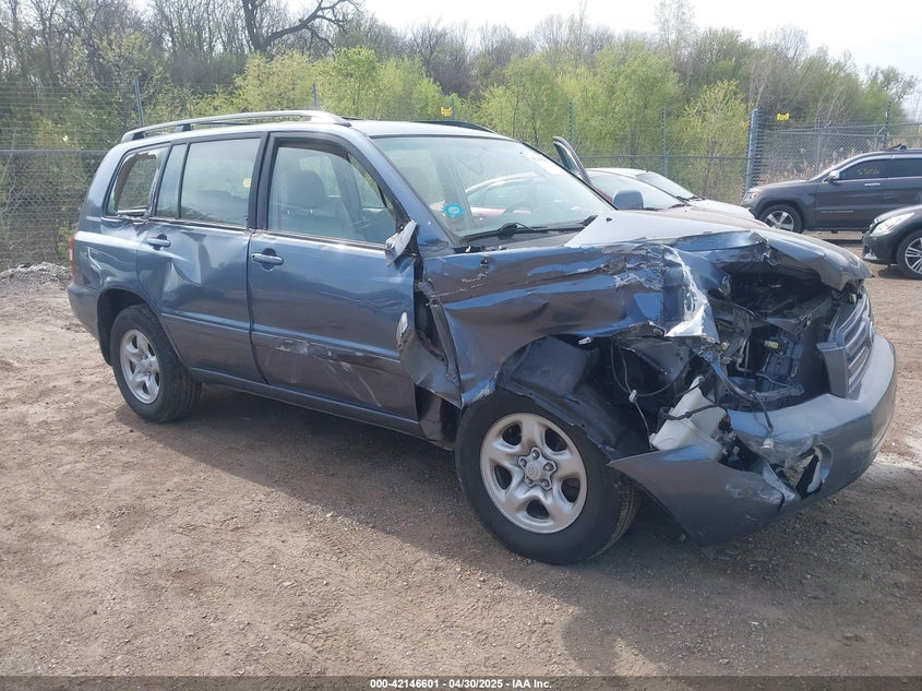 2007 TOYOTA HIGHLANDER VIN: JTEHD21A970046538