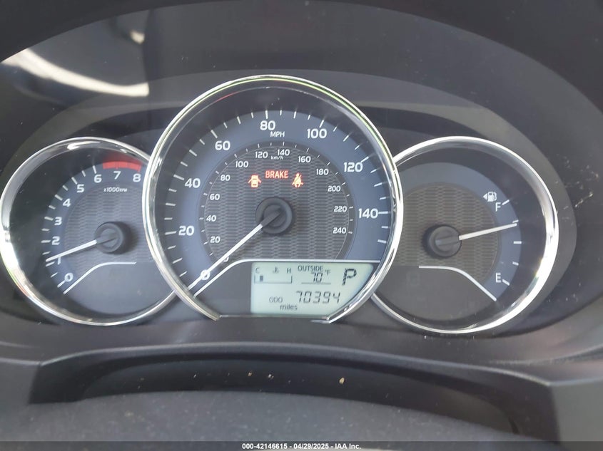 2014 TOYOTA COROLLA VIN: 2T1BURHE8EC224390