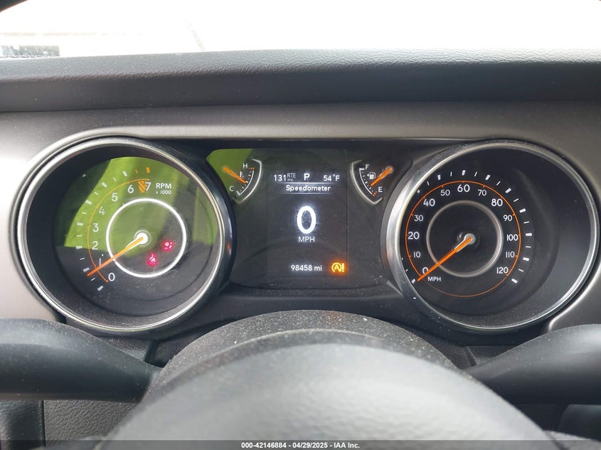 2021 JEEP GLADIATOR VIN: 1C6HJTAG7ML542804