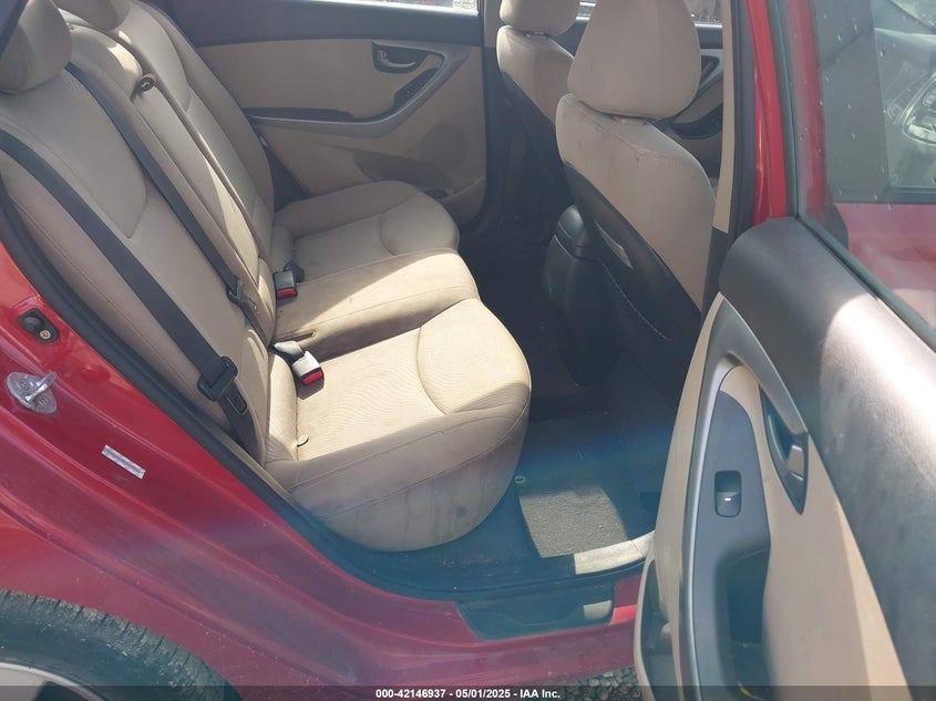 2015 HYUNDAI ELANTRA VIN: KMHDH4AE9FU358996