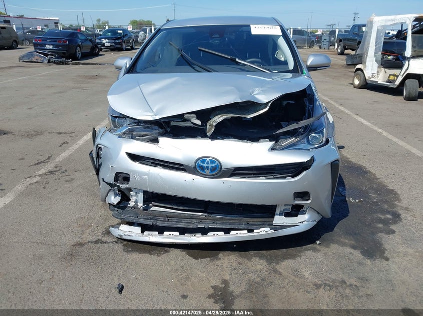 2021 TOYOTA PRIUS VIN: JTDKAMFUXM3144991