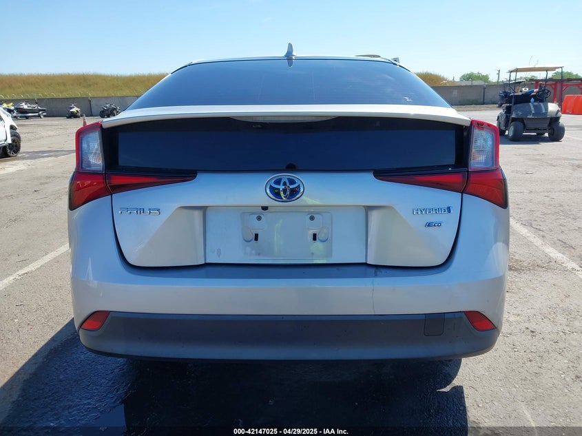 2021 TOYOTA PRIUS VIN: JTDKAMFUXM3144991