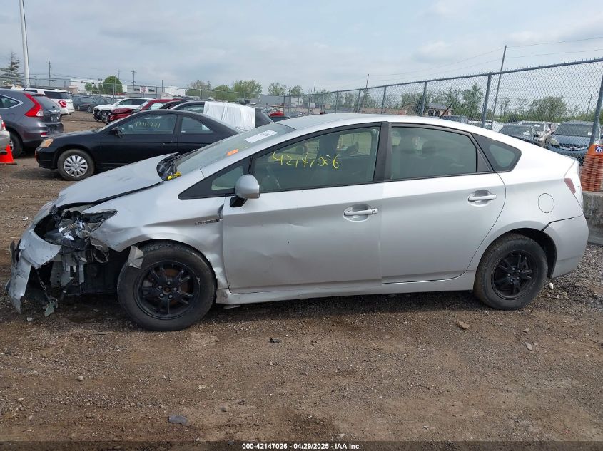 2012 Toyota Prius Two VIN: JTDKN3DU3C5465355 Lot: 42147026