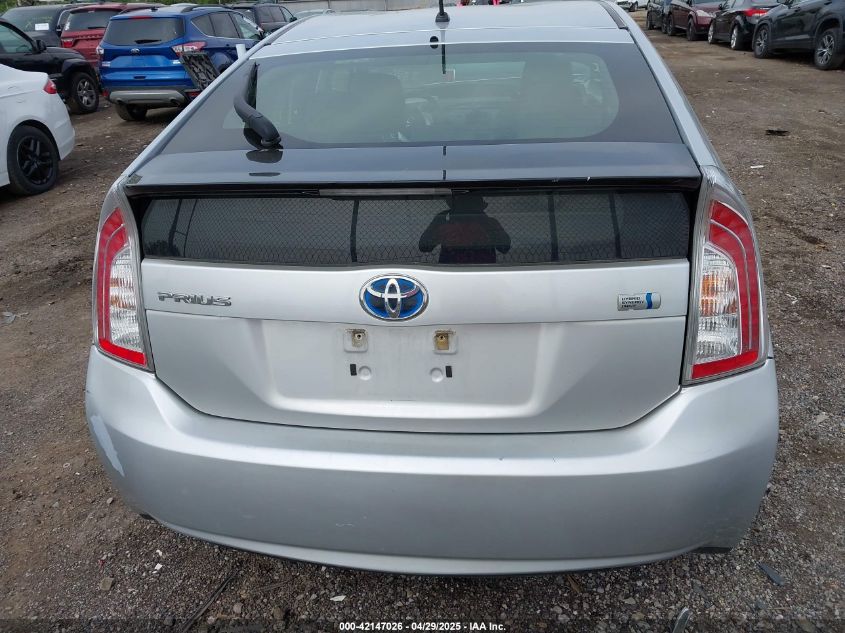 2012 Toyota Prius Two VIN: JTDKN3DU3C5465355 Lot: 42147026