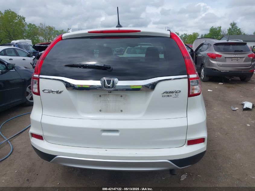 2015 Honda Cr-V Ex-L VIN: 5J6RM4H78FL018431 Lot: 42147122