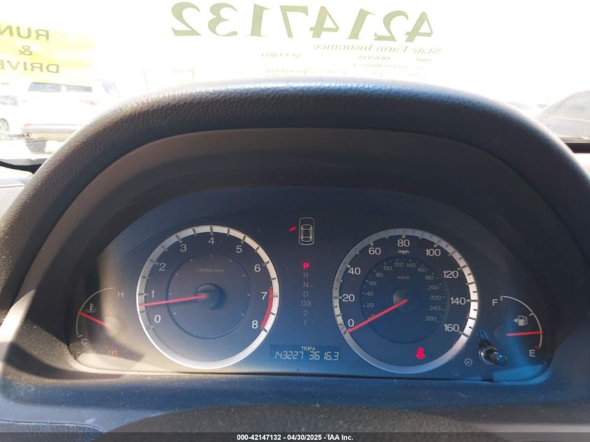 2009 Honda Accord 3.5 Ex-L VIN: 5KBCP36849B001224 Lot: 42147132