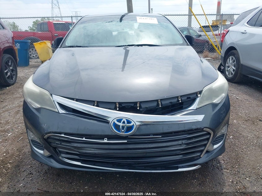 2013 TOYOTA AVALON HYBRID VIN: 4T1BD1EB0DU011197
