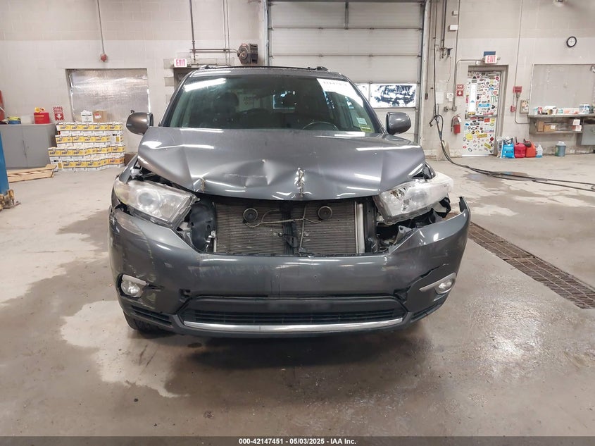 2013 TOYOTA HIGHLANDER VIN: 5TDDK3EH1DS271468