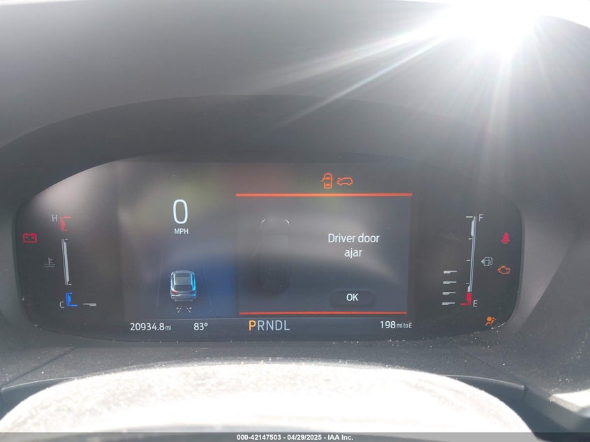 VIN 1FMCU9MN6PUA87753 2023 FORD ESCAPE ST-LINE