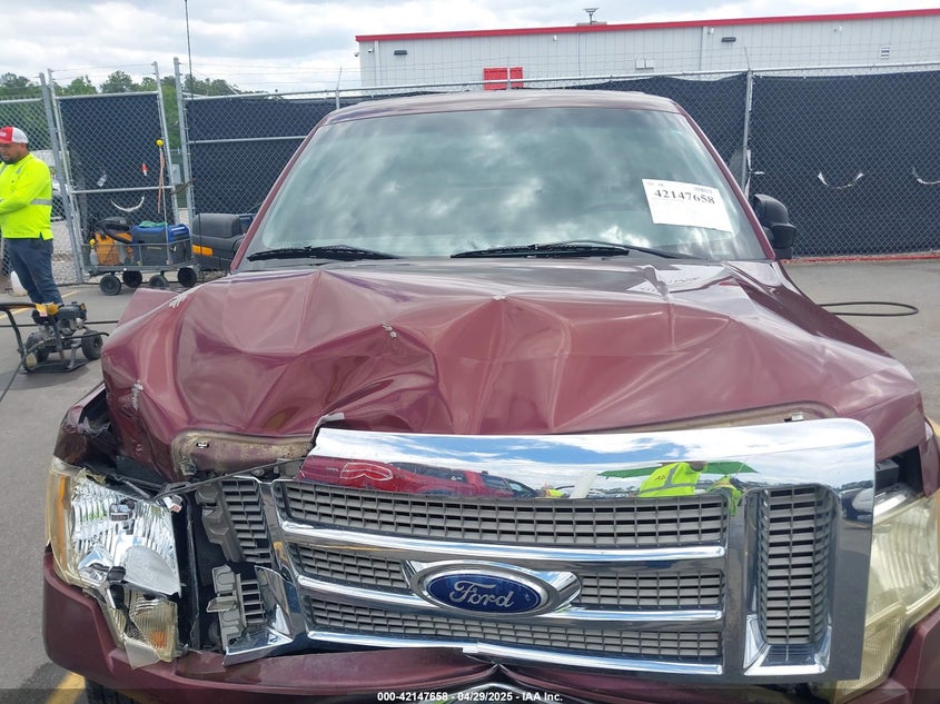 2010 FORD F-150 VIN: 1FTEX1C86AFC14756