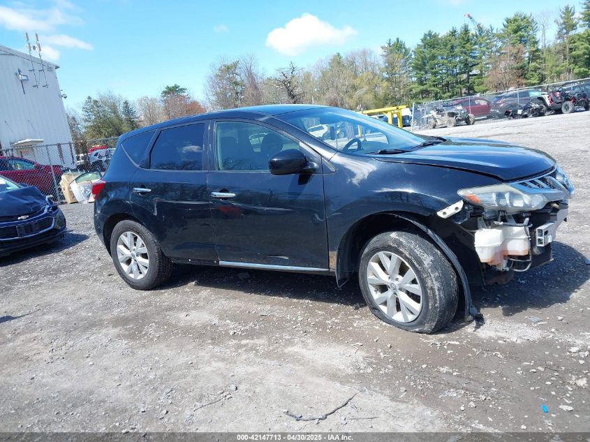 2012 Nissan Murano S VIN: JN8AZ1MW9CW236313 Lot: 42147713