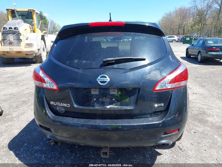 2012 Nissan Murano S VIN: JN8AZ1MW9CW236313 Lot: 42147713