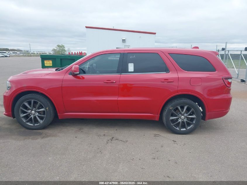 2018 Dodge Durango Gt Rwd VIN: 1C4RDHDG7JC461374 Lot: 42147908