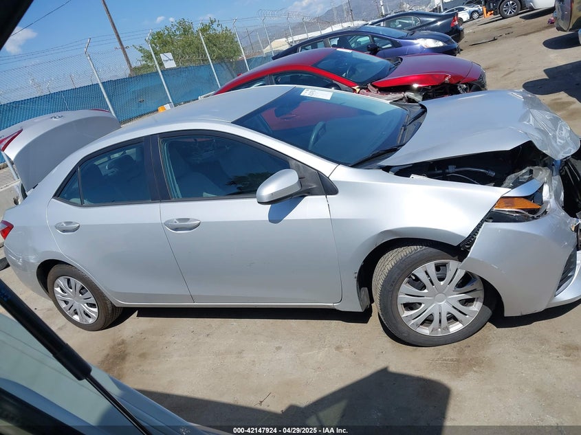 2015 TOYOTA COROLLA VIN: 2T1BURHE9FC392301