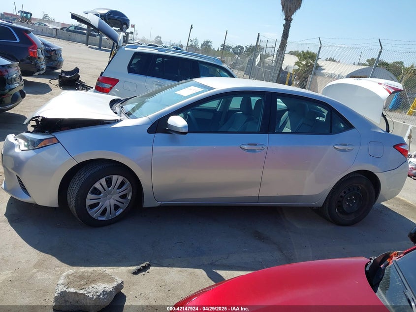 2015 TOYOTA COROLLA VIN: 2T1BURHE9FC392301
