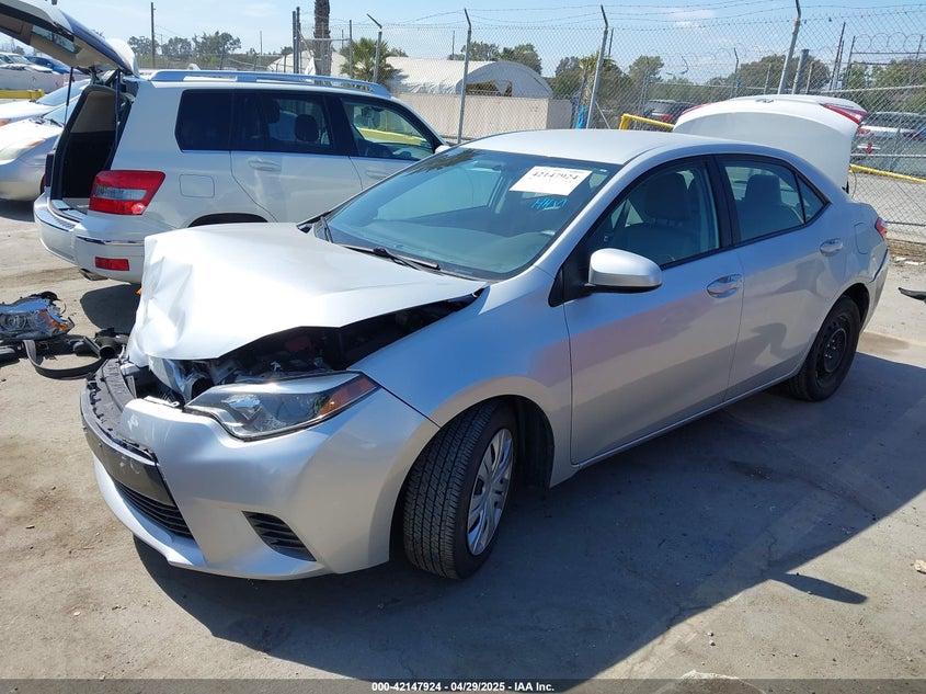 2015 TOYOTA COROLLA VIN: 2T1BURHE9FC392301