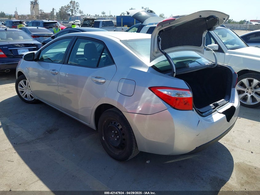 2015 TOYOTA COROLLA VIN: 2T1BURHE9FC392301