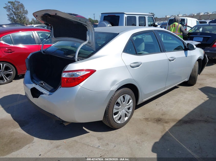 2015 TOYOTA COROLLA VIN: 2T1BURHE9FC392301