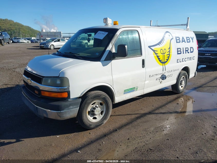 2012 CHEVROLET EXPRESS 2500 VIN: 1GCWGFFBXC1149421