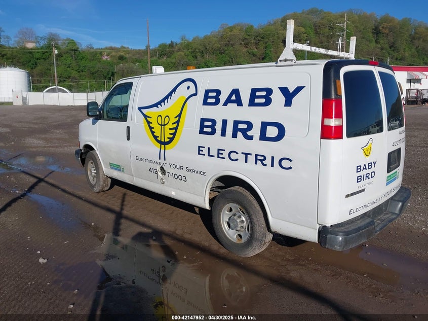 2012 CHEVROLET EXPRESS 2500 VIN: 1GCWGFFBXC1149421