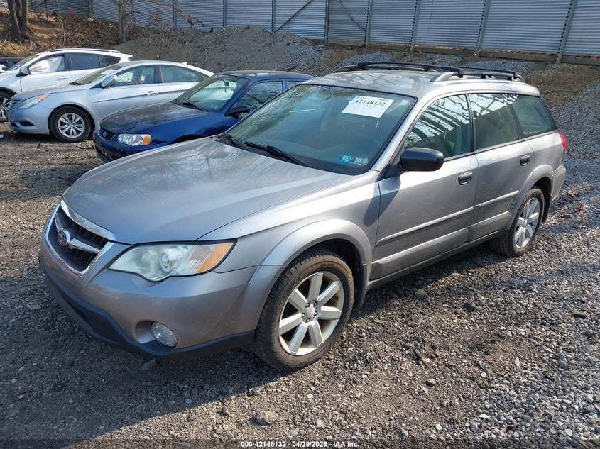 2008 SUBARU OUTBACK VIN: 4S4BP61C887351253