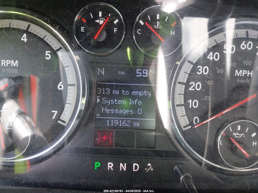 2009 DODGE RAM 1500 VIN: 1D3HB18T89S756489