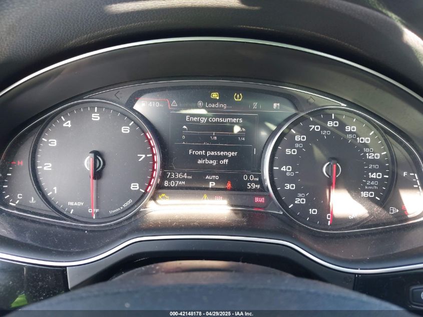 2018 Audi Q7 3.0T Premium VIN: WA1LAAF76JD044416 Lot: 42148178