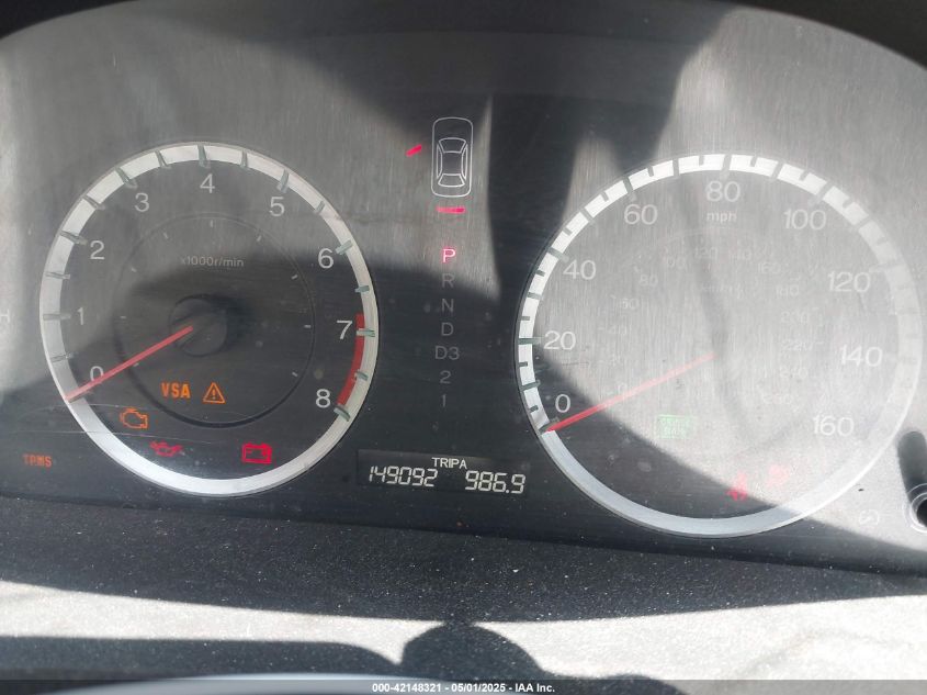 2008 Honda Accord 2.4 Lx-P VIN: 1HGCP26428A105483 Lot: 42148321