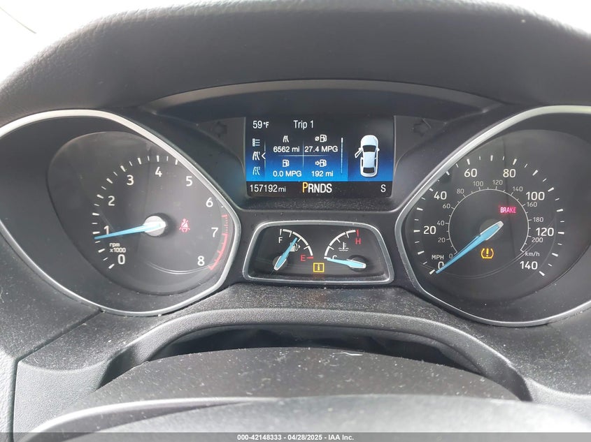 2015 FORD FOCUS VIN: 1FADP3K26FL269811