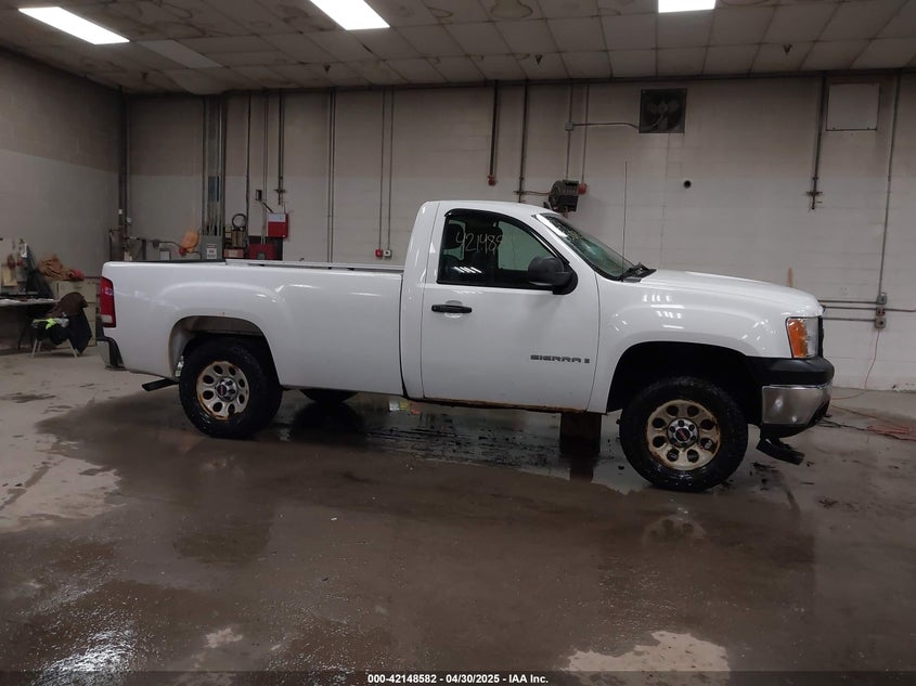 2009 GMC Sierra 1500 Work Truck VIN: 1GTEK14C89Z188222 Lot: 42148582