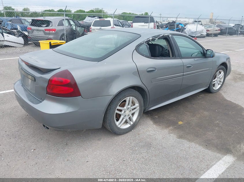 2007 PONTIAC GRAND PRIX VIN: 2G2WR554871170103