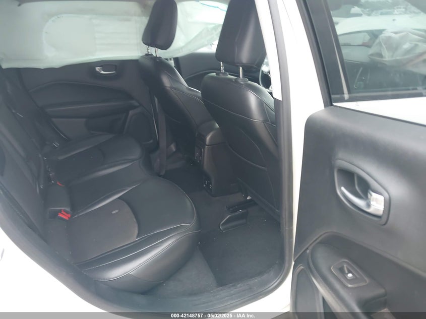 2019 Jeep Compass 2.4 Altitude Fwd White Lot 111042148757 Vin 3C4NJCBB5KT615720