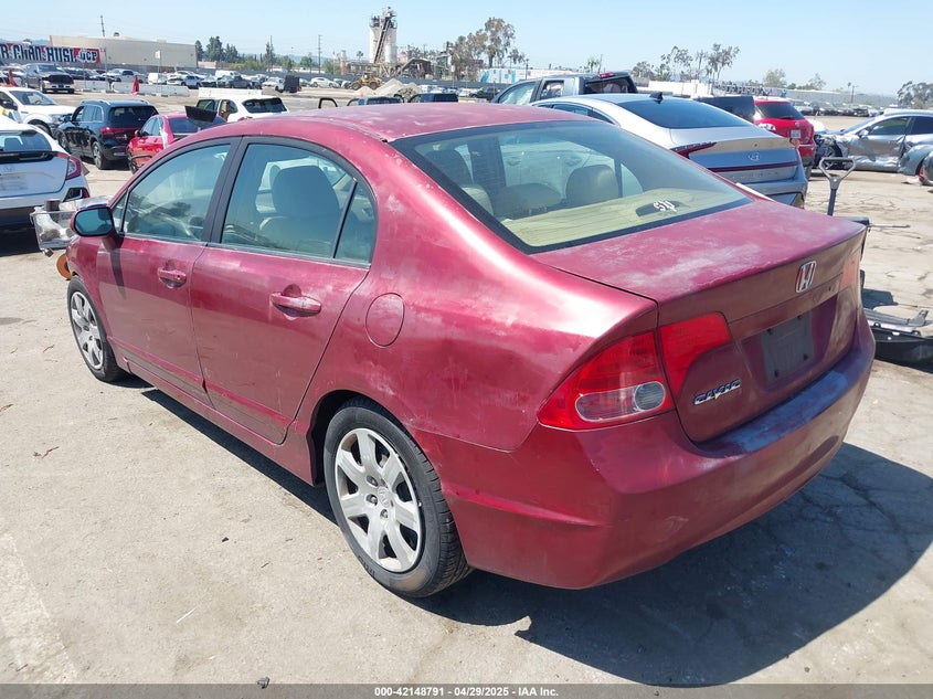 2007 HONDA CIVIC VIN: JHMFA16527S003706