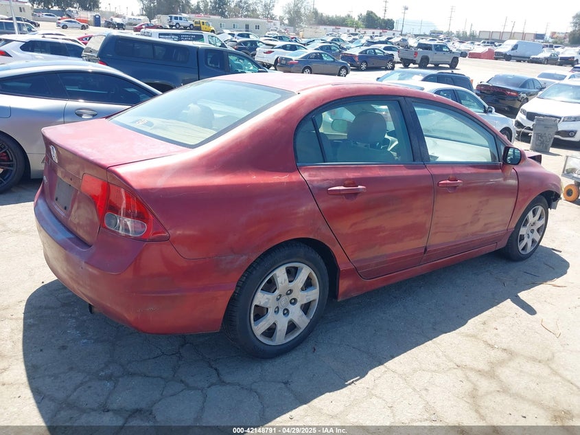 2007 HONDA CIVIC VIN: JHMFA16527S003706