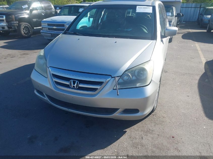 2007 Honda Odyssey Ex-L VIN: 5FNRL38707B404770 Lot: 42148827