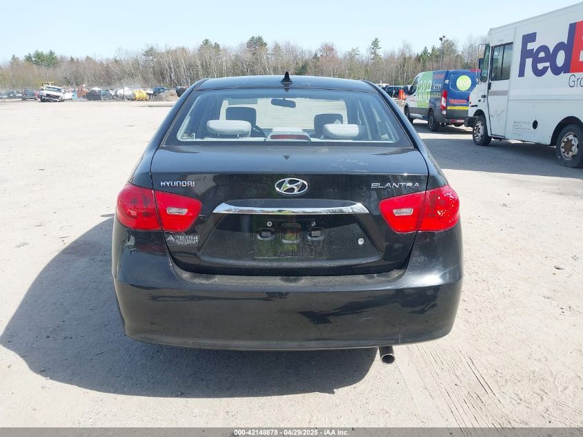 2010 Hyundai Elantra Gls VIN: KMHDU4AD3AU844960 Lot: 42148878