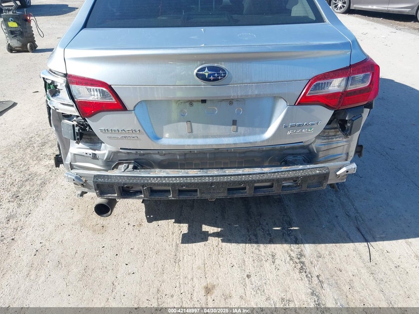 2016 SUBARU LEGACY VIN: 4S3BNAN60G3051889
